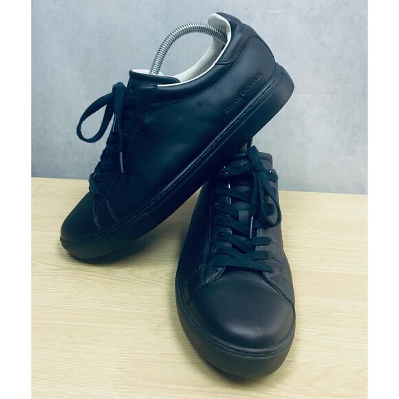 Armani Exchange Emporio Armani Low Top Lace Up Sneaker Navy Blue Mens Size 10 - Picture 10 of 12